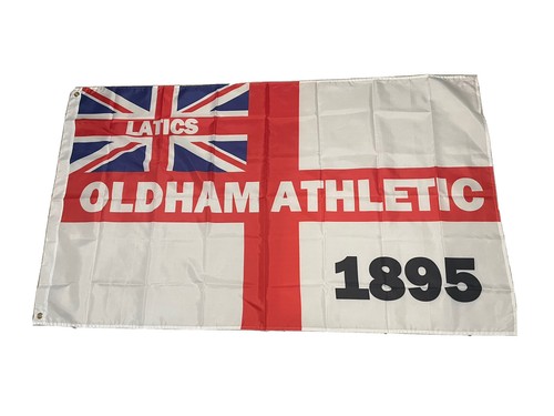 Oldham athletic flag 5ft by - athletic,