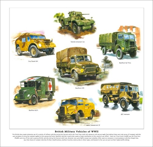 British military vehicles - british,