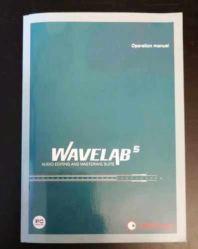 Steinberg wavelab manual - 5,