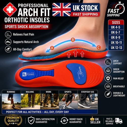 Orthotic insoles for arch - insoles,