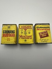 Vintage Colmans Mustard Tins