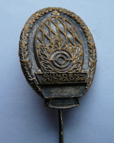 Old german pin badge - german, badge,