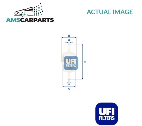 Engine fuel filter 3101200 - engine, ufi