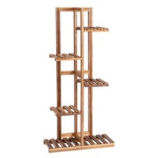 Wooden plant stand - , 5
