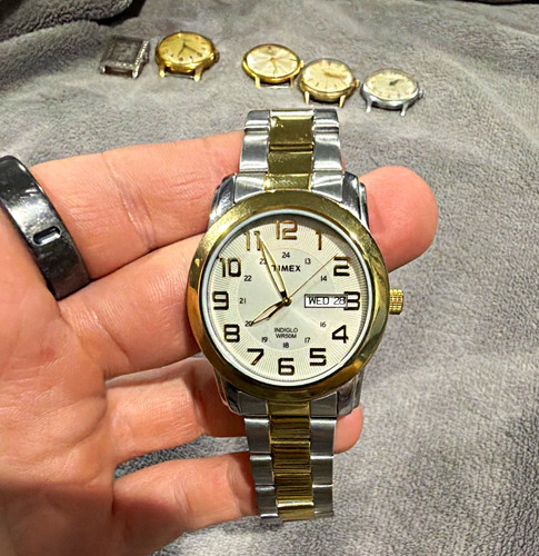 Timex men two - timex, two-tone