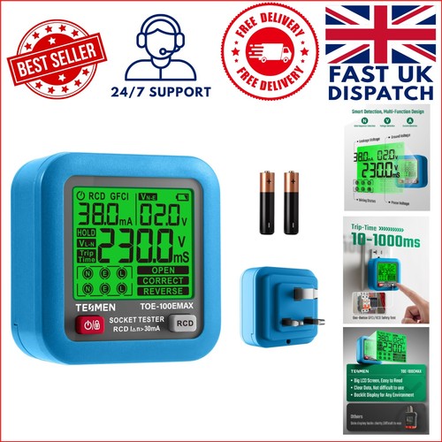 Electrical socket tester - socket, rcd