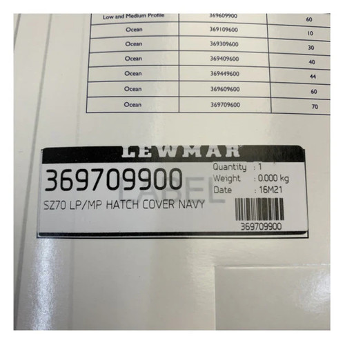 Lewmar 369709900 size low - size,