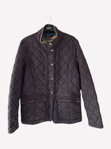 Joules moredale brown quilted - joules,