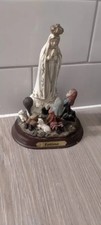 Our Lady Fatima children resin statue 16 cm