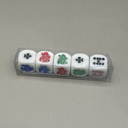 Poker dice set great - poker, 5,