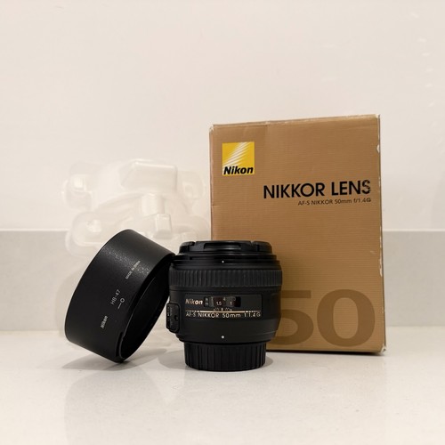 Nikon nikkor 50mm 1 - 50mm, f/1.4g