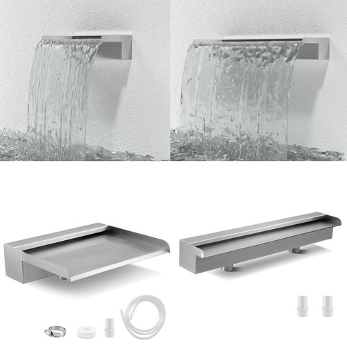 Waterfall water blade curtain - water,