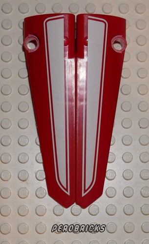 Lego technic each panel red - 1x,