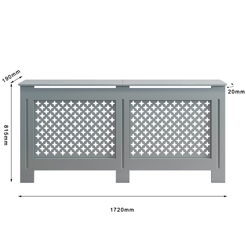 Radiator cover xl wall - s/m/l/xl,