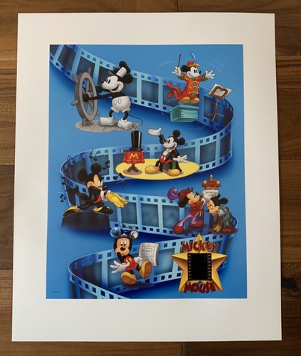 Mickey mouse disney lithograph - mouse,