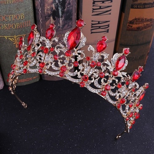Vintage rhinestone bride tiara - bride,