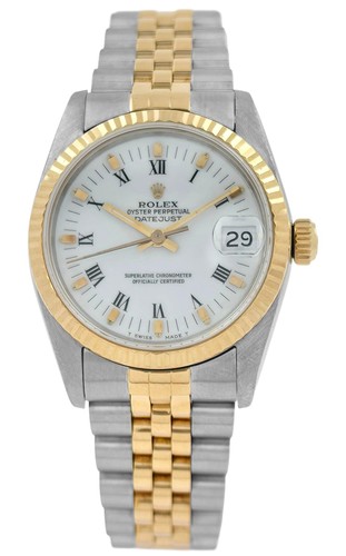Rolex datejust 68273 white - datejust,