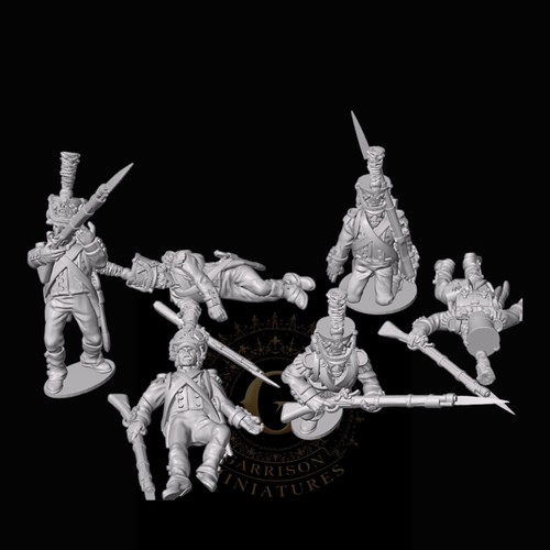 French grenadiers casualties - french,