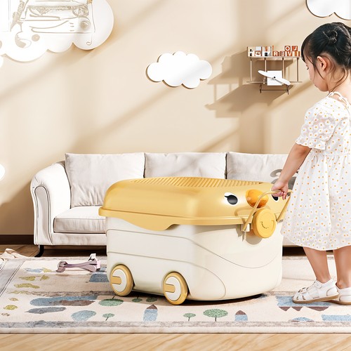 Cute plastic toy - plastic, box