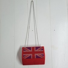 Women red blue union jack - women's,