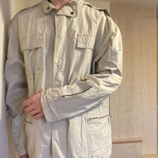 Kickers cream coach jacket