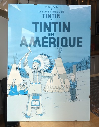 Vintage poster tintin - vintage,