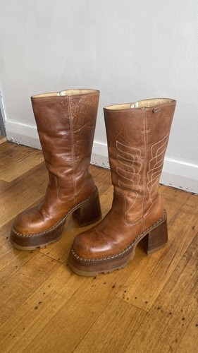 Rare destroy leather - rare, brown