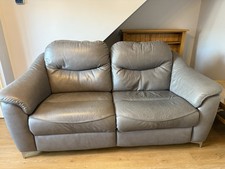 G Plan Jackson Leather 3 seater sofa