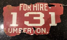 1917-18 LUMBERTON For Hire