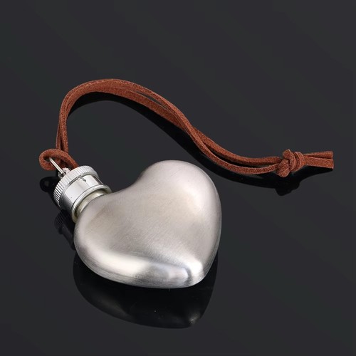 1pc heart hip flask - 1pc, wine