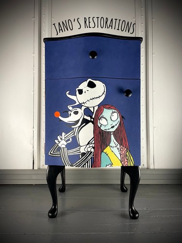 Hand painted the nightmare - hand,