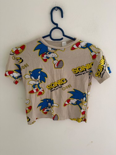 Boys shirt sonic - boys, 4-6