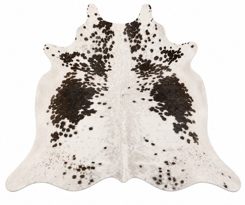 Natural cowhide rug - rug, genuine