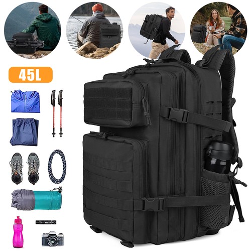Large waterproof backpack 45l - large,