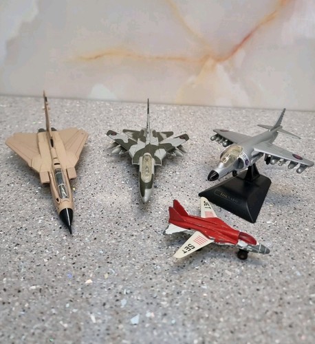 Vintage diecast military jet - vintage,
