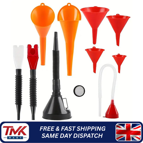 11pcs fuel funnels set - fuel,
