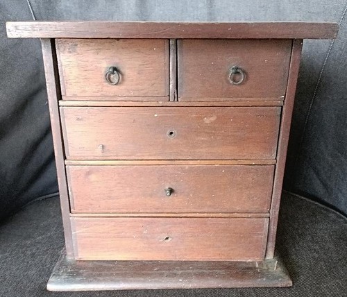 Antique wooden cabinet made