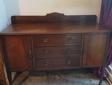  Vintage Mahogany Sideboard /
