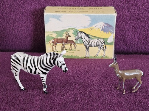Britains lead zoo animals - zoo,