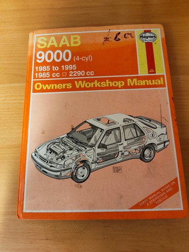 Saab 9000 haynes manual 1985 - manual,