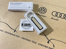 Volkswagen Keyring New Genuine OEM Gift VW Golf Polo Lupo Passat Scirocco Bora