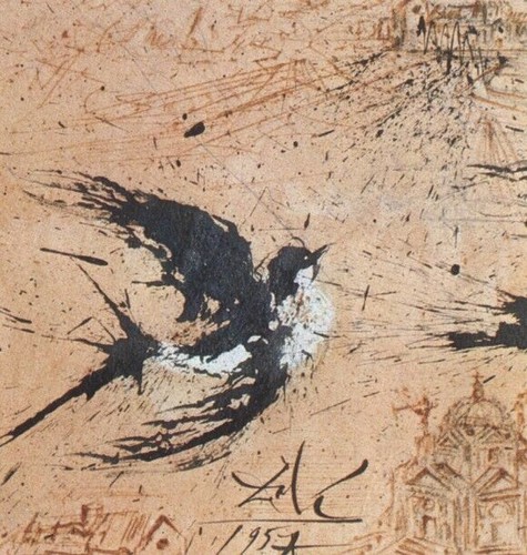 Swallow salvador dali - swallow,