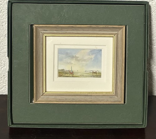 Original miniature watercolour - original,