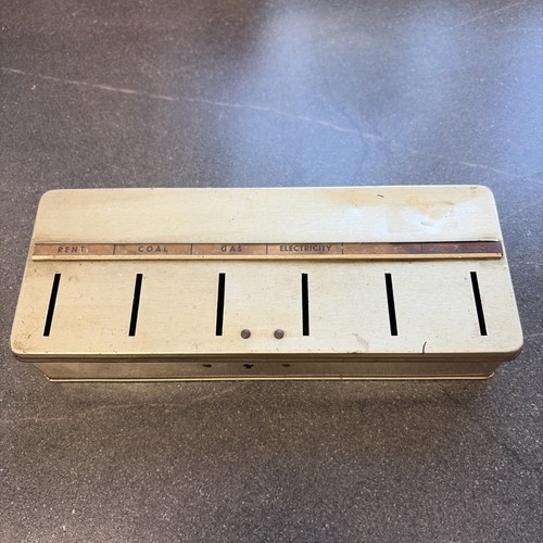Vintage savings tin - vintage,