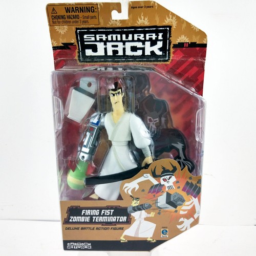 Retro samurai jack firing - firing, fist