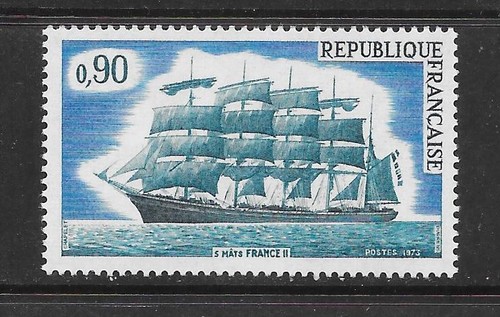 France 1973 90c french sailing - 1973,