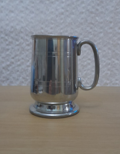 Pinder bros pewter tankard - pewter,