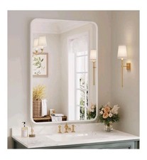 Framed rectangular mirror - framed,