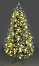 Pre-Lit Christmas Tree Snow
