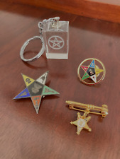 VINTAGE MASONIC PINS & ORDER OF THE EASTERN STAR COLLECTABLES – ENAMEL & LAPEL